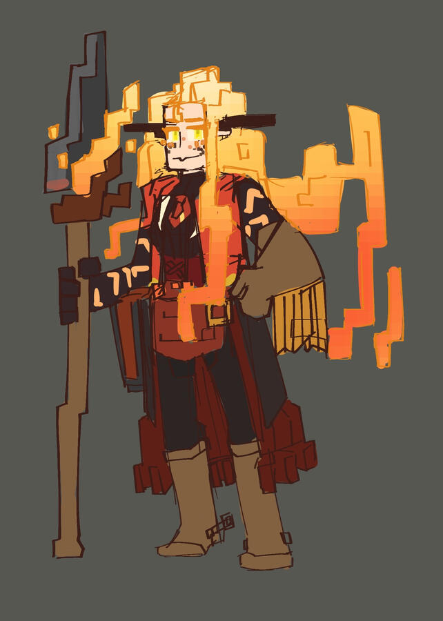 Blocky Sallafras - by SweetCassitea